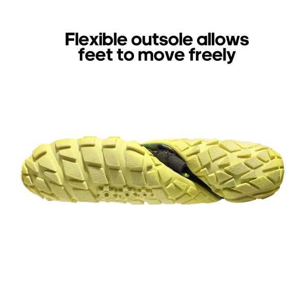 Boys & Girls Lace Up Water Shoes - ARMY GREEN - 3